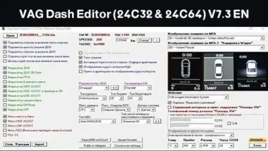 VAG Dash Editor (24C32 & 24C64) V7.3 EN