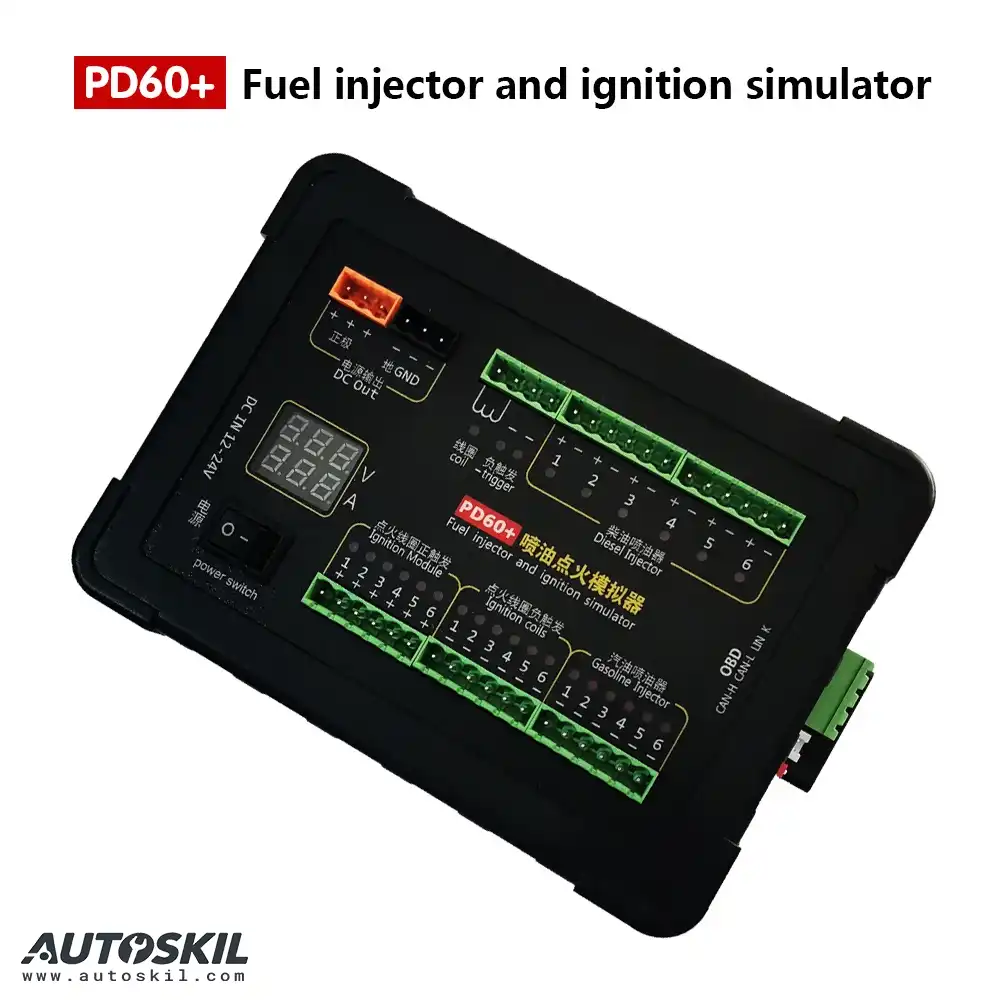 PD60+ Fuel injector and ignition simulateur