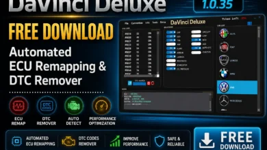 DaVinci Deluxe 1.0.35 Download The Ultimate Free ECU Remapping & DTC Remover Software