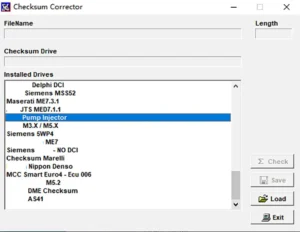 ECU Checksum Corrector