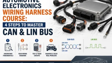 Automotive Electronics Wiring Harness Course 4 Steps to Master CAN & LIN Bus